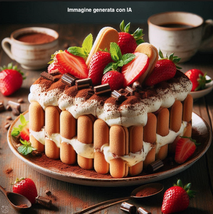 Tiramisù con fragole